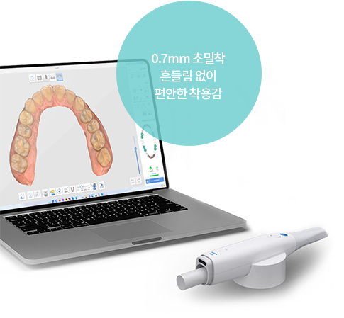 0.7mm 초밀착 흔들림 없이 편안한 착용감